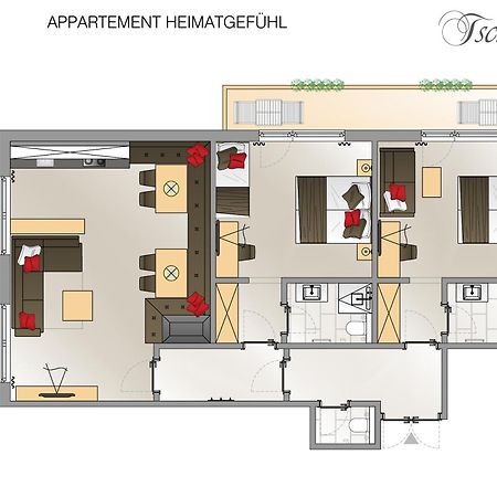 Chalet Tschallener Ried im Oberinntal Exterior foto